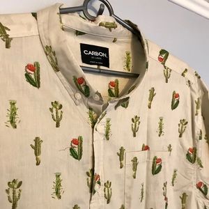 Men’s XXL cactus hawaiin party shirt